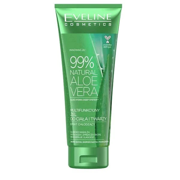 Eveline 99% Natural Aloe Vera Body & Face Gel 250ML