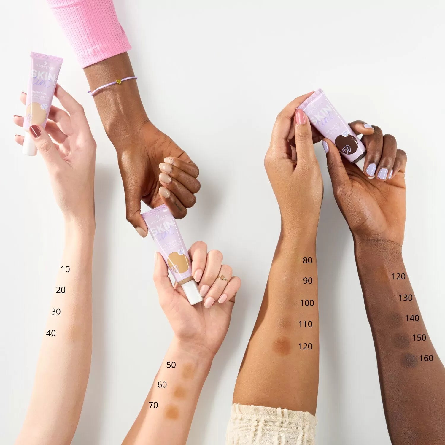 Essence Foundation Skin Tint Hydrating Natural Finish With SPF30 30ml