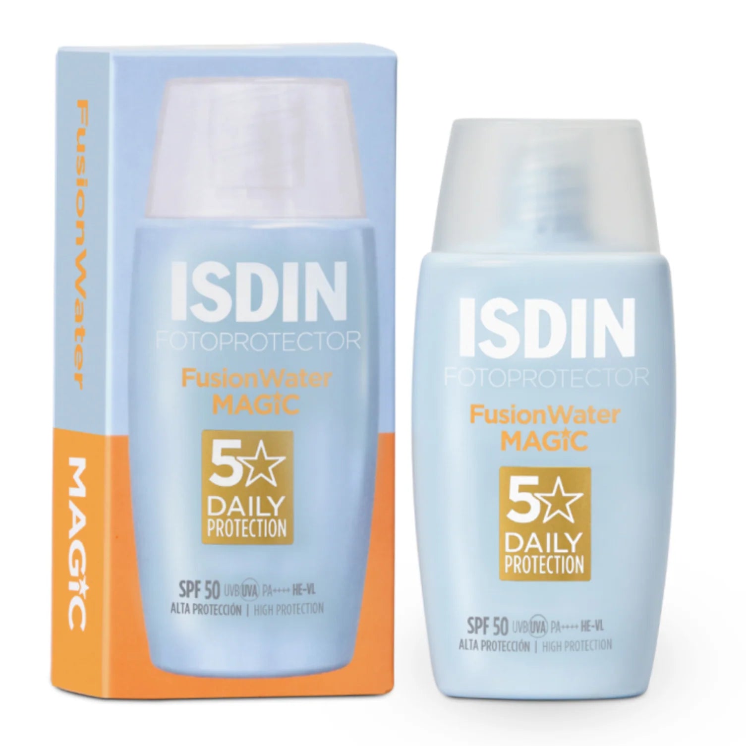 Isdin Fusion Water Spf50+ 50ml & Free Micellar Water 100ml Offer