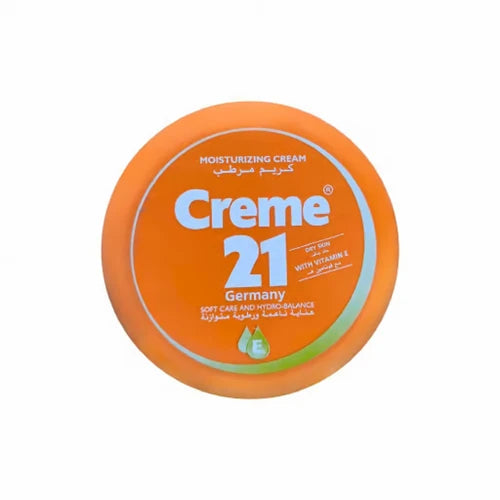 Creme 21 Moisturizing Cream With Vitamin E For Dry Skin - 50ml
