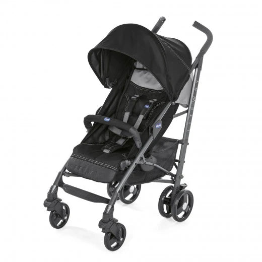 chicco genesis stroller Chicco Lite Way 3 Basic Stroller Bb Jet Black – Taj Class