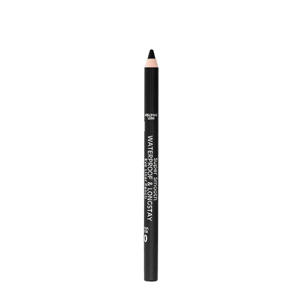 Seventeen Super Smooth Waterproof & Long Lasting Eyeliner Pencil 01 Black Velvet