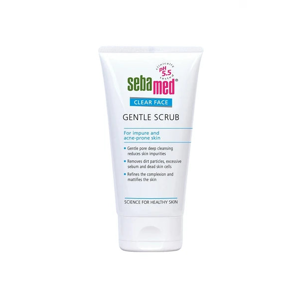 Sebamed Clear Face Gentle Scrub For Impure And Acne Prone Skin 150ml