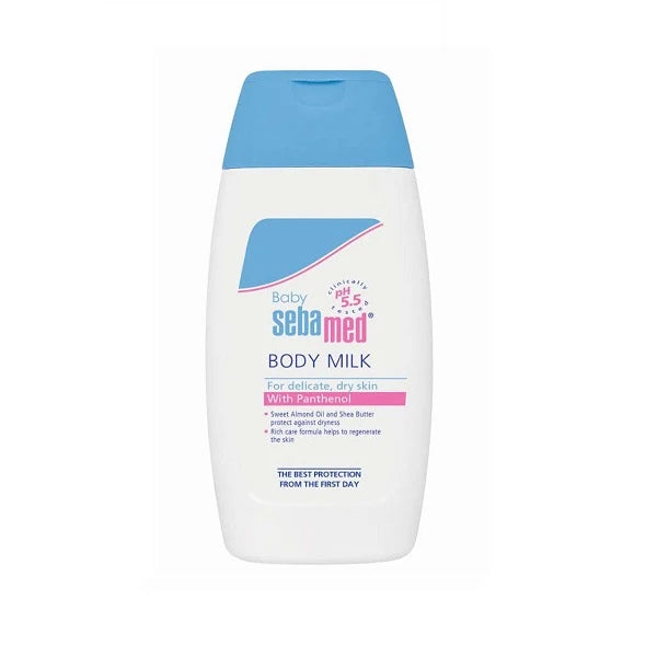 Baby Sebamed Body Milk For Delicate, Dry Skin With Panthenol 200ml