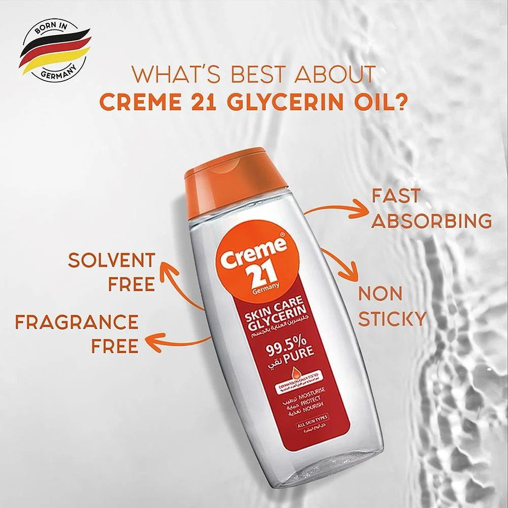 Creme 21 Skin Care Glycerin 200ml