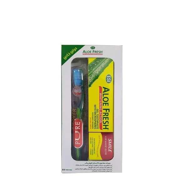 gel aloe esi ESI Aloe Fresh Smile Gel Toothpaste Offer (smile100ml+smoker Toothbrus –  Taj Class