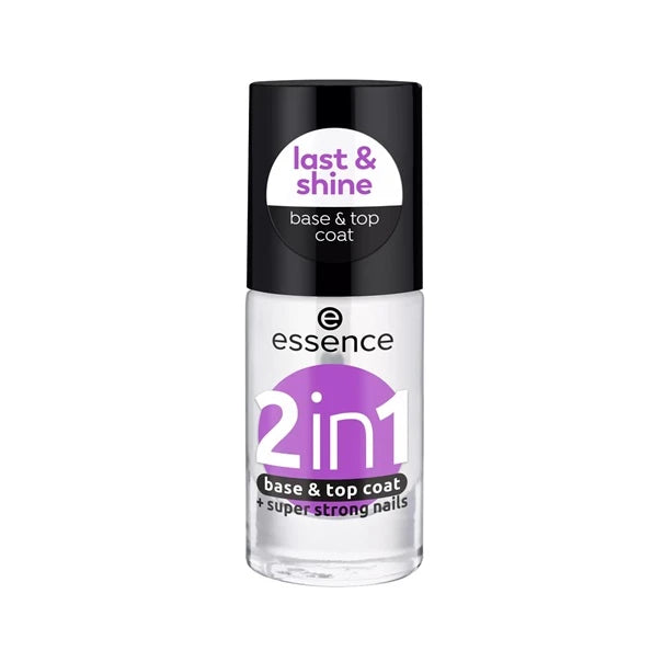 Essence Nail Base & Top Coat 2in1 Last & Shine