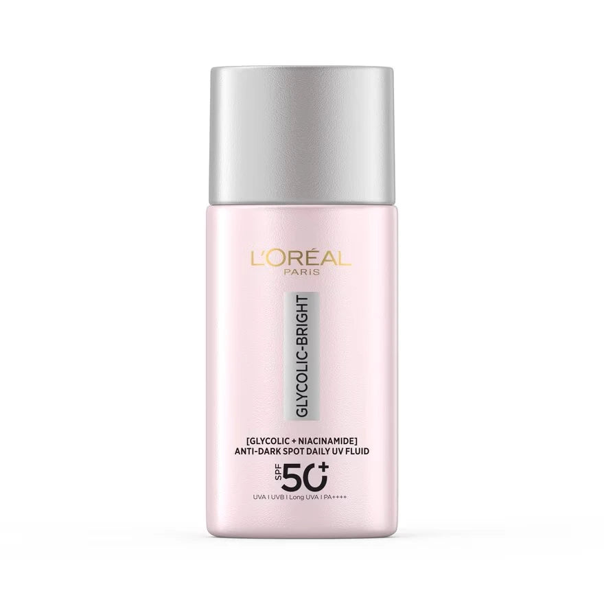 L'Oréal Paris UV Fluid Glycolic-Bright Anti-Dark Spot Daily SPF50+ 50ml