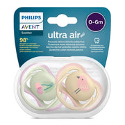 Philips Avent Ultra Air Soother 0-6m Deco - 2 Pieces