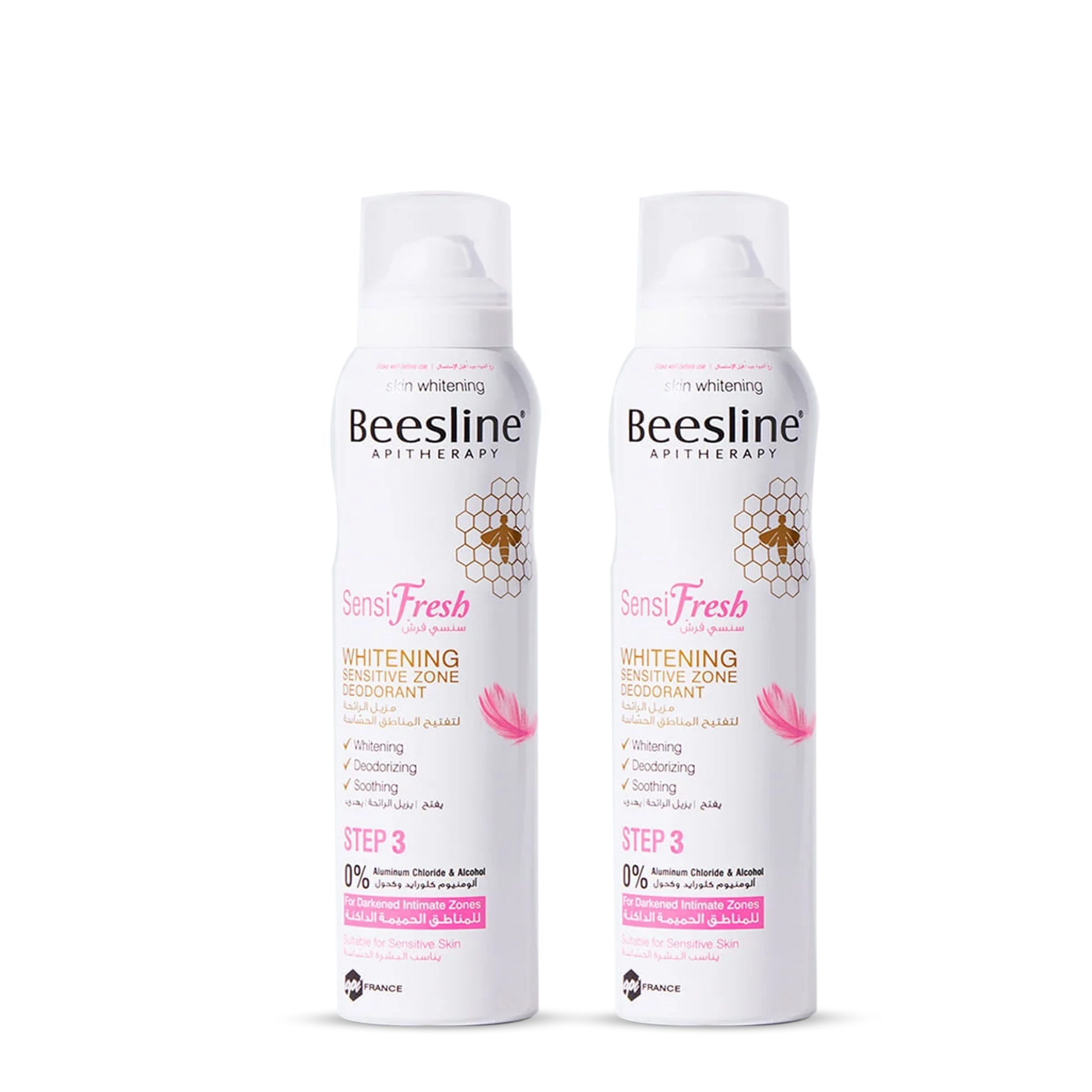 Beesline Sensifresh Whitening Sensitive Zone Deodorant 1+1 Free