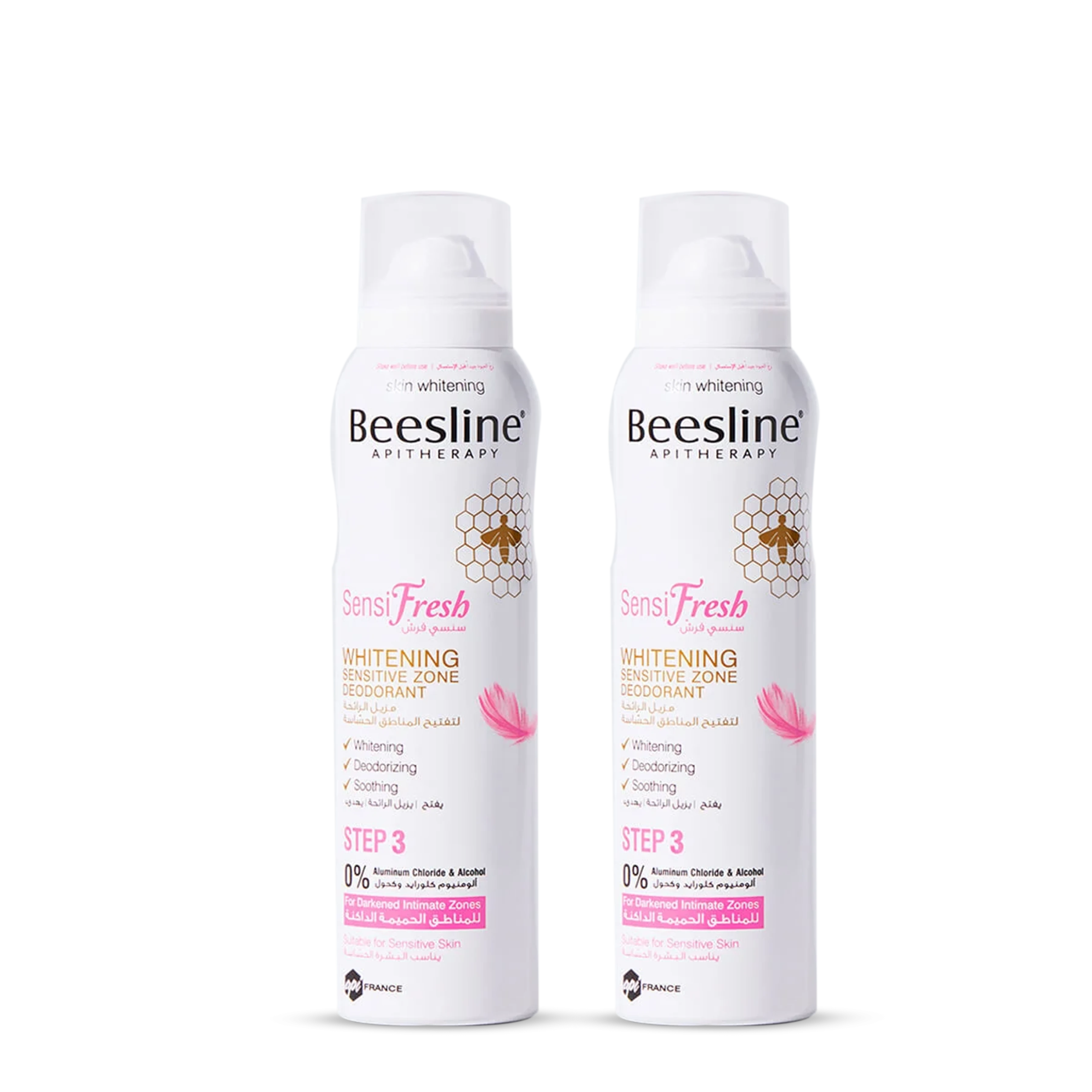 Beesline Sensifresh Whitening Sensitive Zone Deodorant 1+1 Free