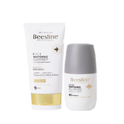 Whitening Roll-On 48hr Invisible Touch + 4in1 Whitening Cleanser 150ml