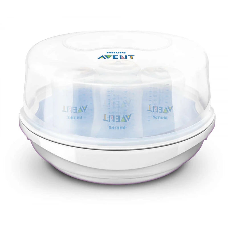 Philips Avent Microwave Steam Sterilizer - Fits 4 Bottles