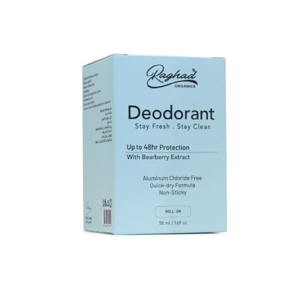 Raghad organics Deodorant 48H 50ml