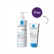 La Roche Posay Lipikar Baume Ap+M Moisturizing for Dry and Eczema-Prone Skin 400ml + Lipikar Syndet Ap 100ml (gift)