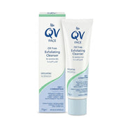 Qv Face Oil Free Exfoliating Cleanser For Sensitive Skin 75g