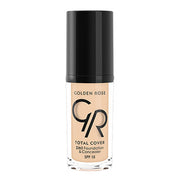 Golden Rose Total Cover 2in1 Foundation & Concealer SPF15 30ml