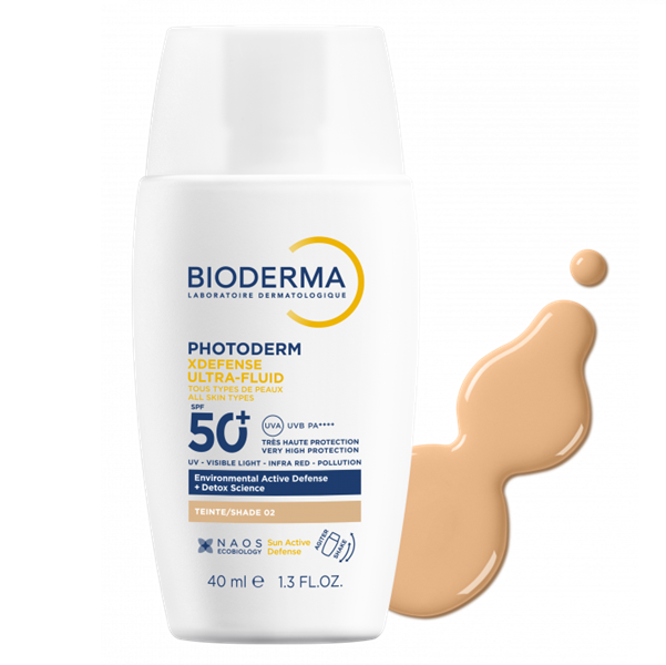 Bioderma Photoderm XDefense Ultra-Fluid SPF50+ Shade 02 40ml