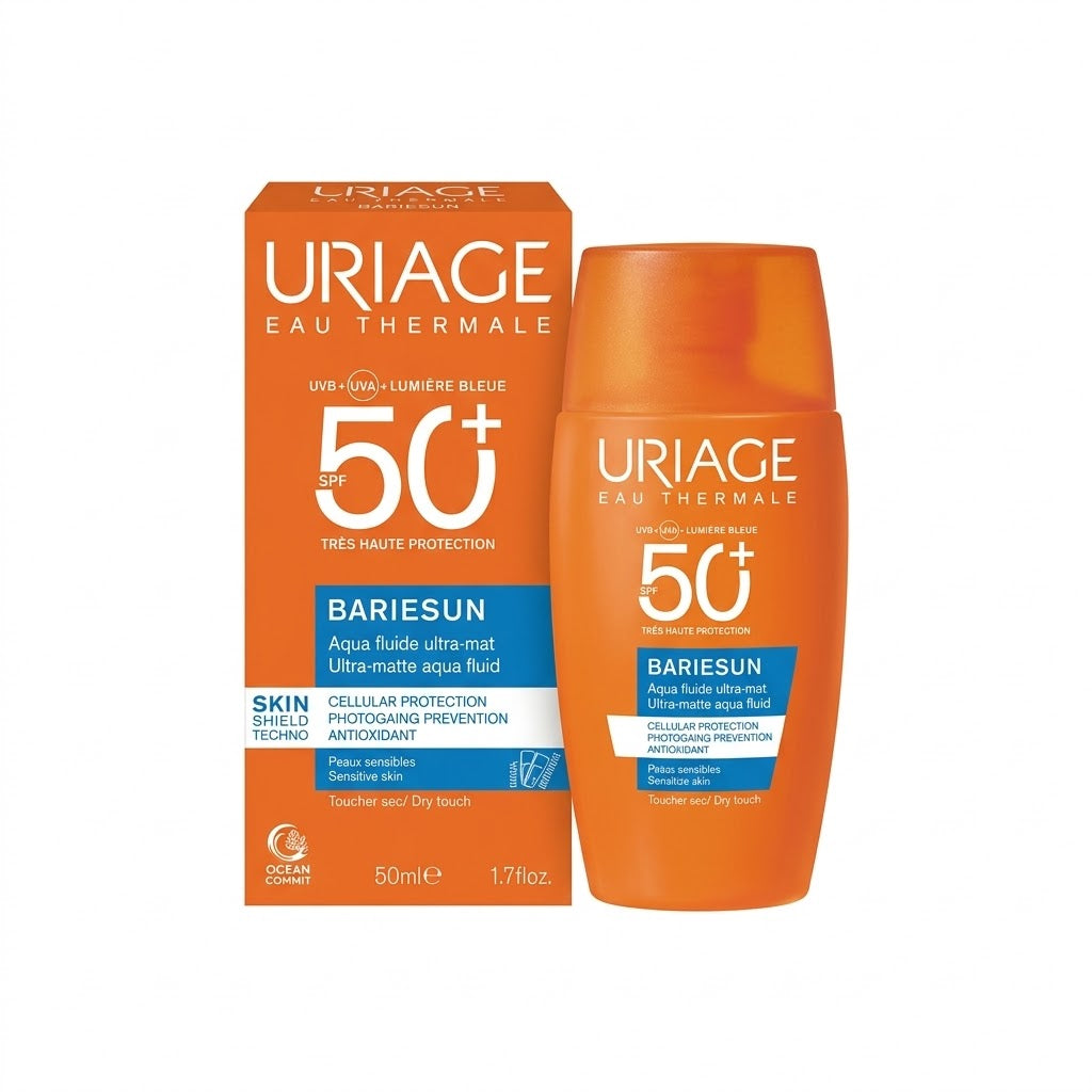 Uriage Bariesun Aqua Fluide Ultra-Mat SPF50+ 50ml