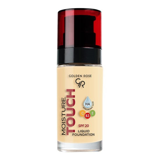 Golden Rose Moisture Touch Liquid Foundation SPF20 30ml