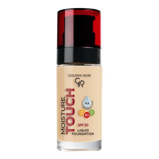Golden Rose Moisture Touch Liquid Foundation SPF20 30ml