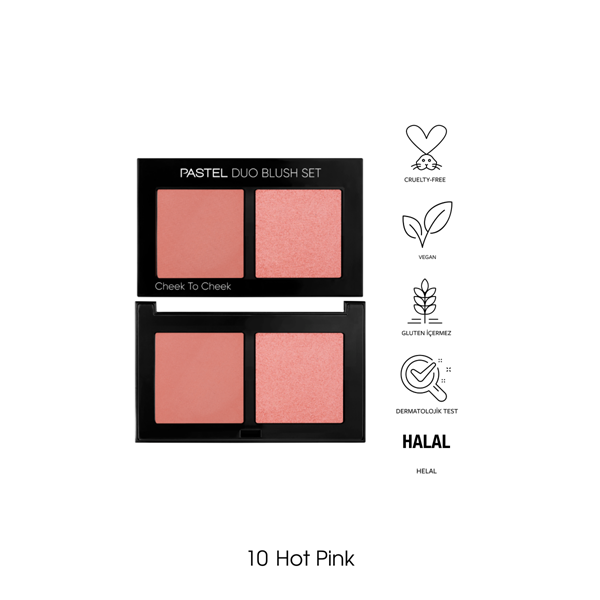 Pastel Duo Blush Set Cheek To Cheek