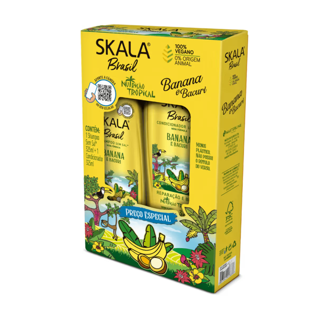 SKALA Bomba Banana Shampoo & Conditioner Kit