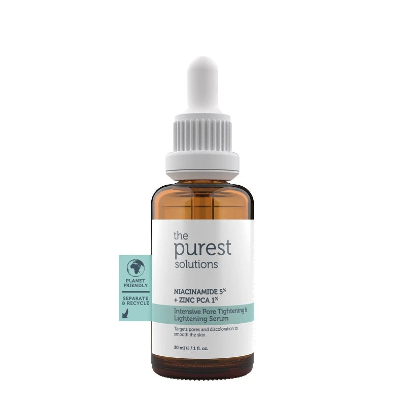 Intensive Pore Tightening ,lightening Serum Niacinamide 5% Zinc Pca 1% - The Purest Solutions