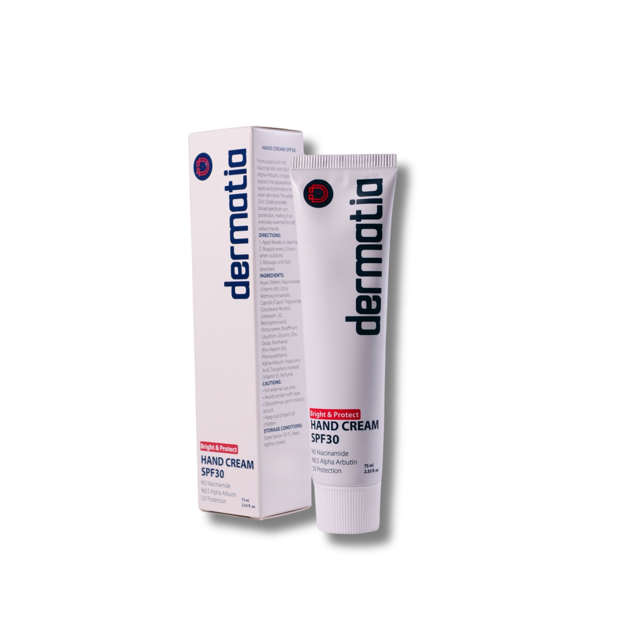 dermatia Bright & Protect Hand Cream SPF30 75ml