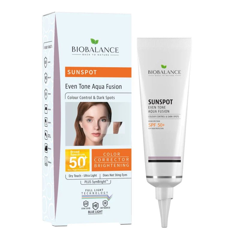 Bio Balance Sunspot 50+spf 40ml + Hello Clean Brightening Cleansing 100ml Free
