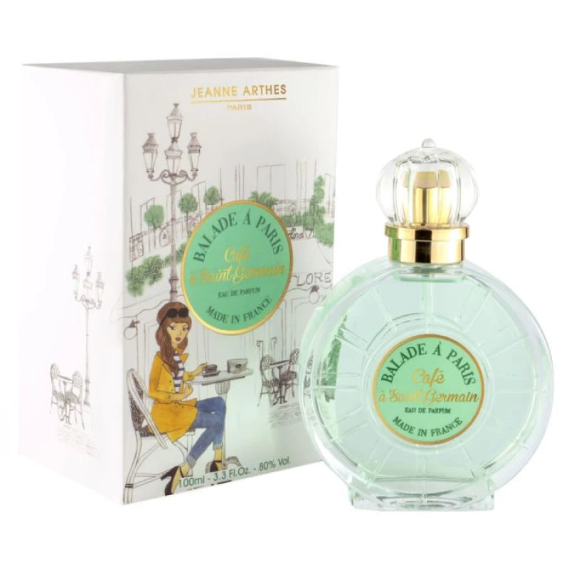 Jeanne Arthes Balade A Paris Cafe Saint Germain EDP 100 ML