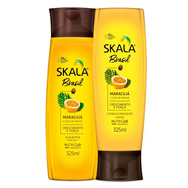 Skala Maracuja E Oleo Kit Shampoo & Conditioner 325Ml
