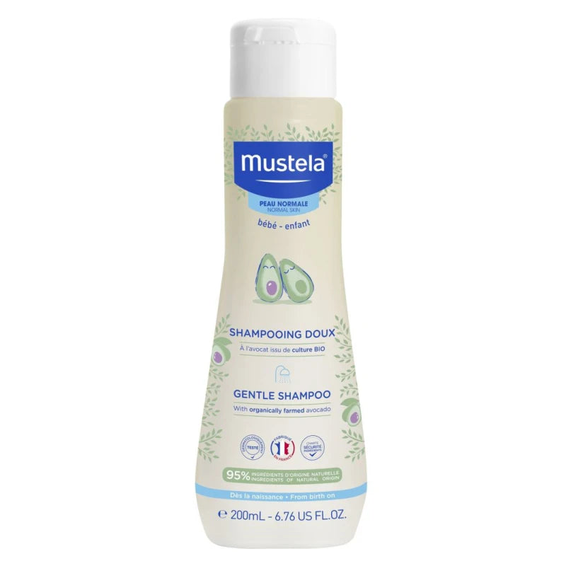 Mustela & Suavinex Complete Baby Care Set With A Natural Sponge