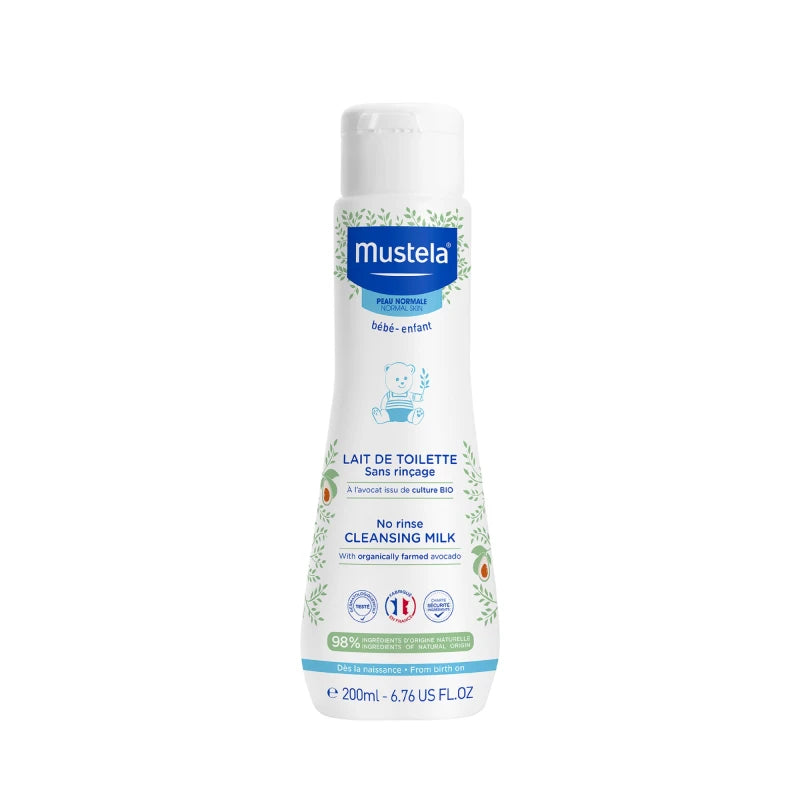 Mustela & Suavinex Complete Baby Care Set With A Natural Sponge