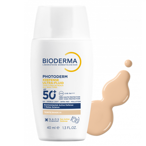 Bioderma Photoderm XDefense Ultra-Fluid SPF50+ Shade 01 40ml