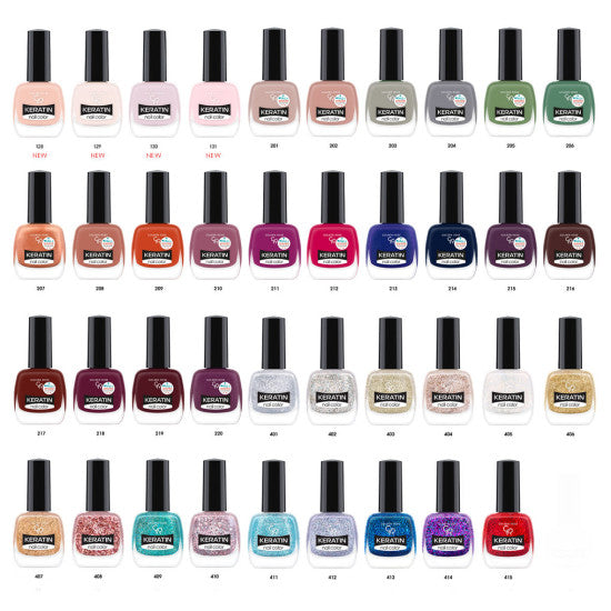 Golden Rose Keratin Nail Color