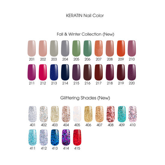 Golden Rose Keratin Nail Color