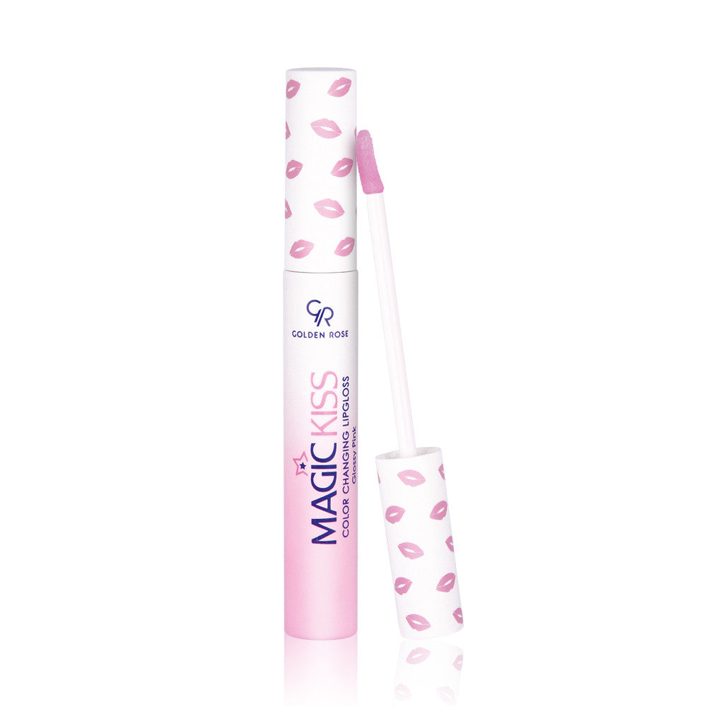 Golden Rose Magic Kiss Lip Gloss Glossy Pink