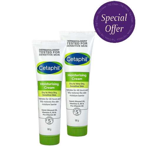 Cetaphil Moisturizing Cream  100g Twin Pack