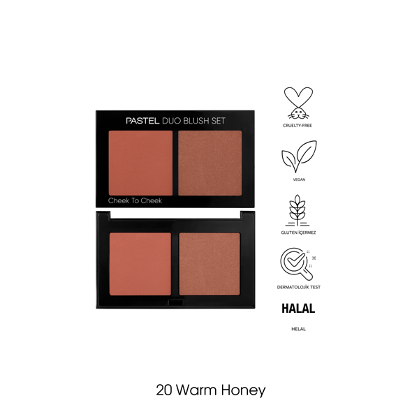 Pastel Duo Blush Set Cheek To Cheek