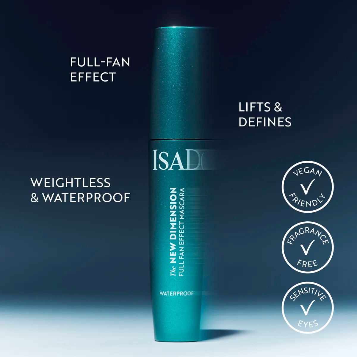 Isadora The New Dimension Waterproof Mascara 01 Black