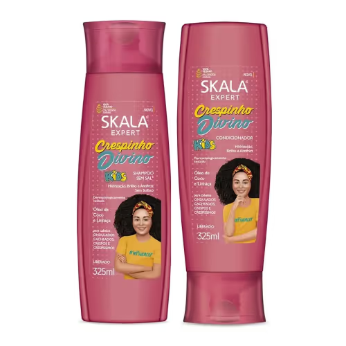SKALA Crespinho Divino Kids Shampoo & Conditioner Kit