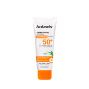 Babaria Aloe Facial Sun Cream SPF50+ Normal To Mix Skin 75ml