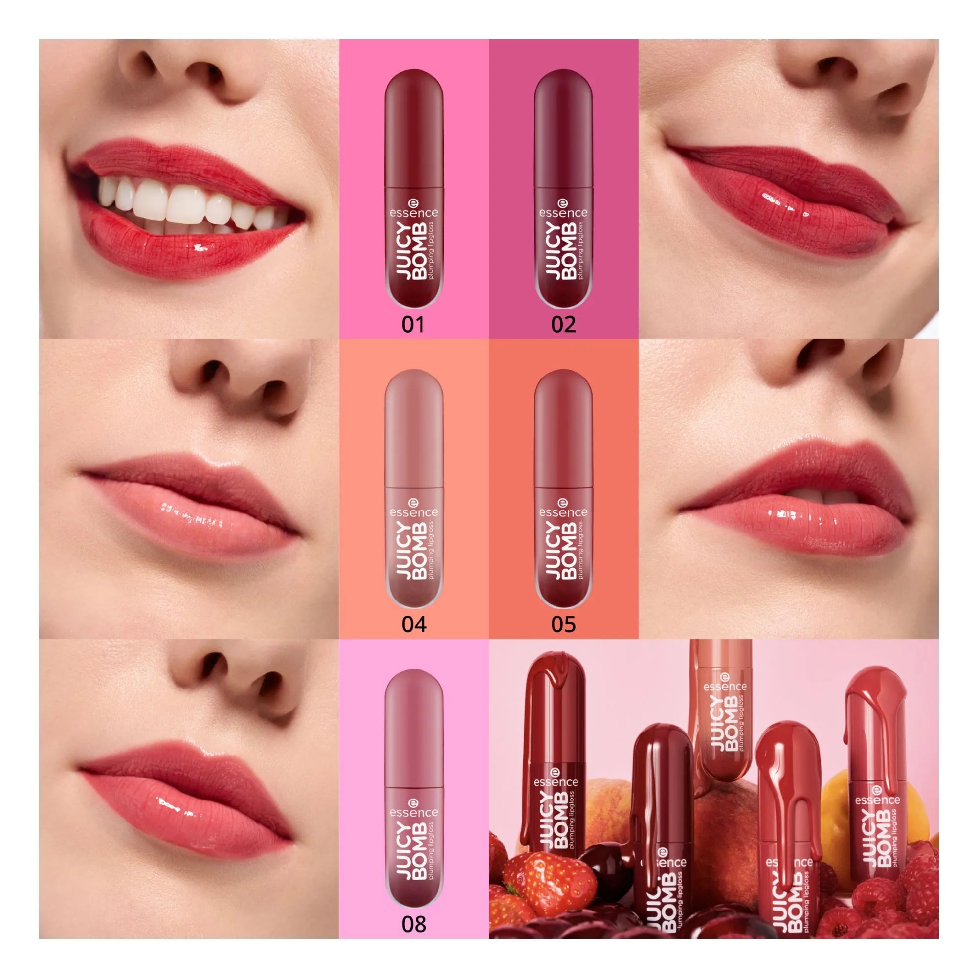 Essence Juicy Bomb Plumping Lip gloss