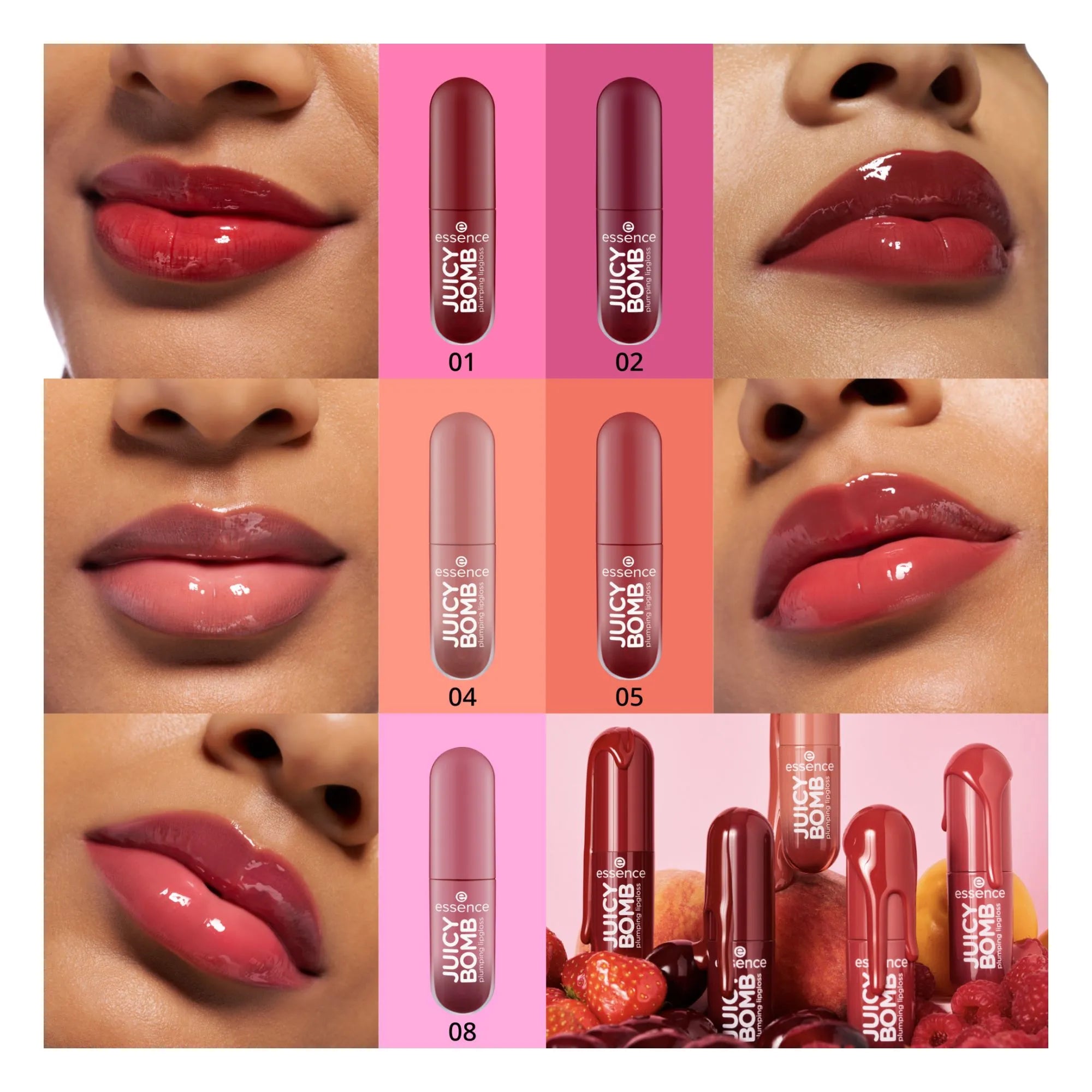 Essence Juicy Bomb Plumping Lip gloss
