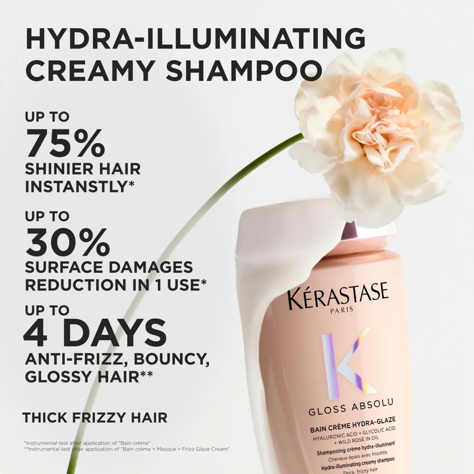 Kerastase  Gloss Absolu Bain Créme Hydra-Glaze Shampoo 250ml