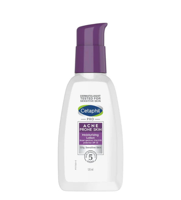 Cetaphil Pro Acne Prone Skin Moisturizing Lotion Spf30 120ml