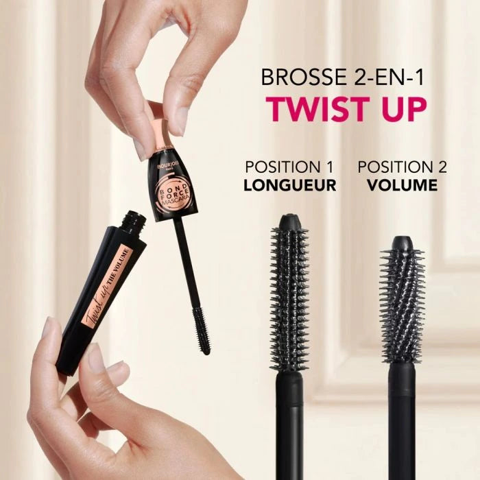 Bourjois Twist Up The Volume Bond Force Mascara 01 Black