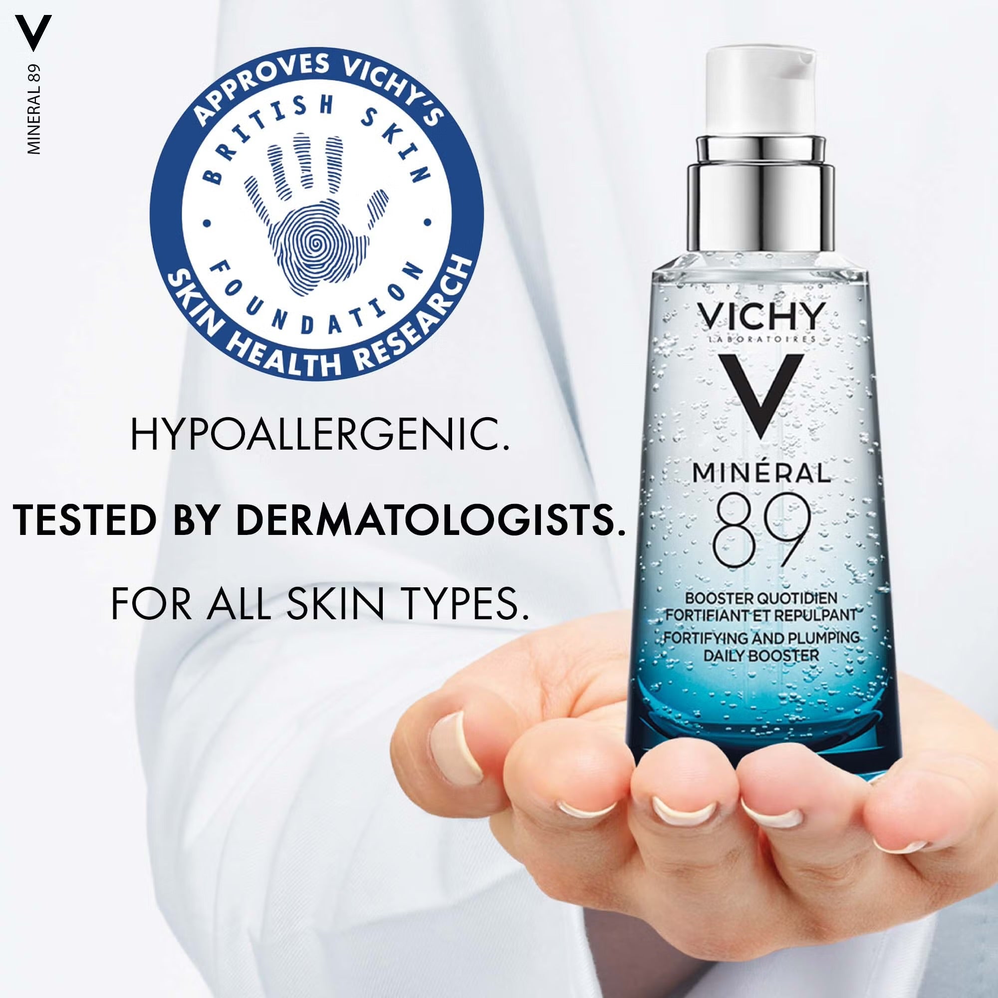 Vichy Mineral 89 Fortifying And Plumping Daily Booster 50ml