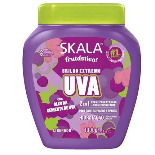 SKALA Frutastica 2 In 1 Grape Treatment Conditioning Cream & Leave in 1000g